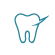 68 Dental Leeds icon outline teal