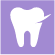 68 Dental Leeds icon white on purple